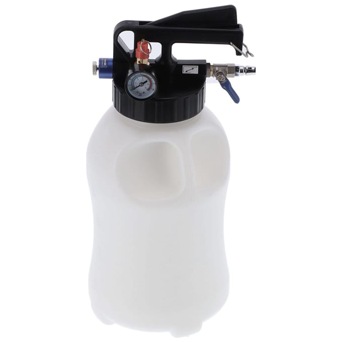 6L Pneumatic Automatic Transmission Oil Dispenser Filling Engine Oil Fluid Change Refill Tool Set black