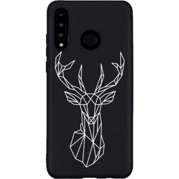 Mocaa Huawei P30 Lite Hoesje Elk Zwart