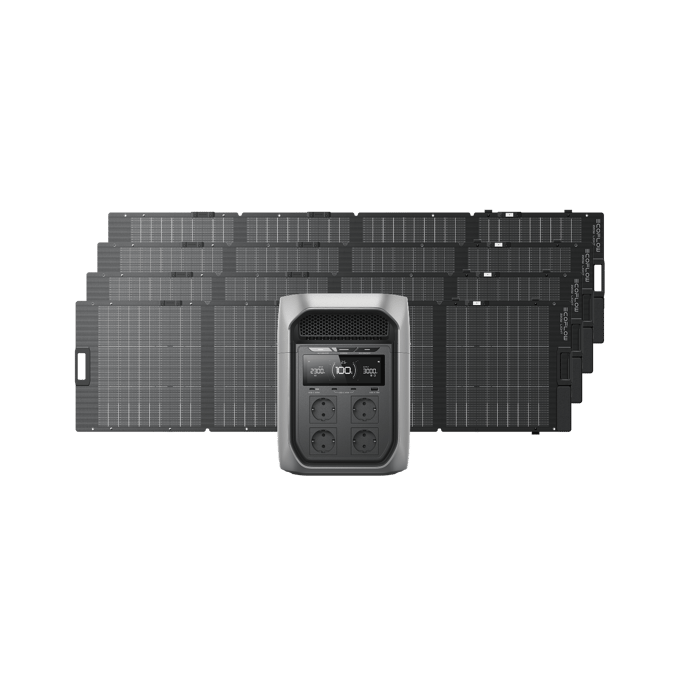 EcoFlow DELTA 3 Max Series Solar Generator (PV220W)