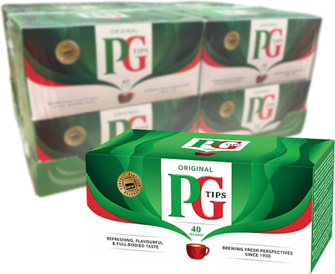 Pg tips Zwarte Thee 40 zakjes 116 g