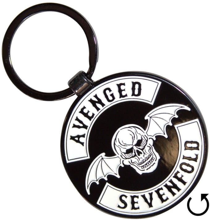 Avenged Sevenfold - Deathbat Crest - Sleutelhanger