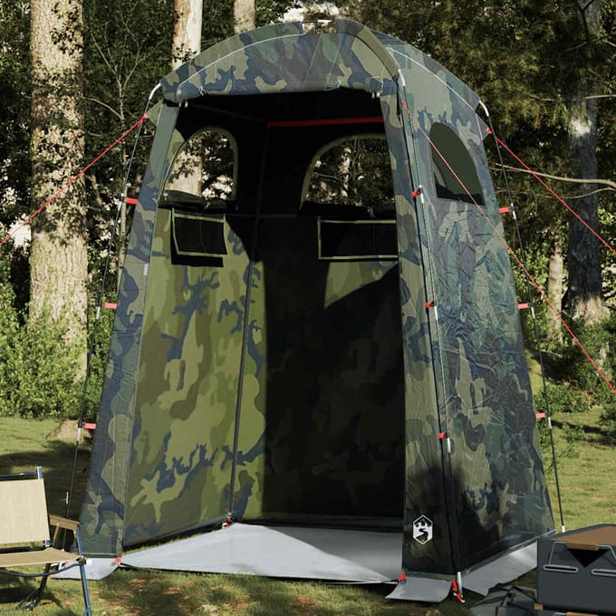 vidaXL - Douchetent - waterdicht - camouflage