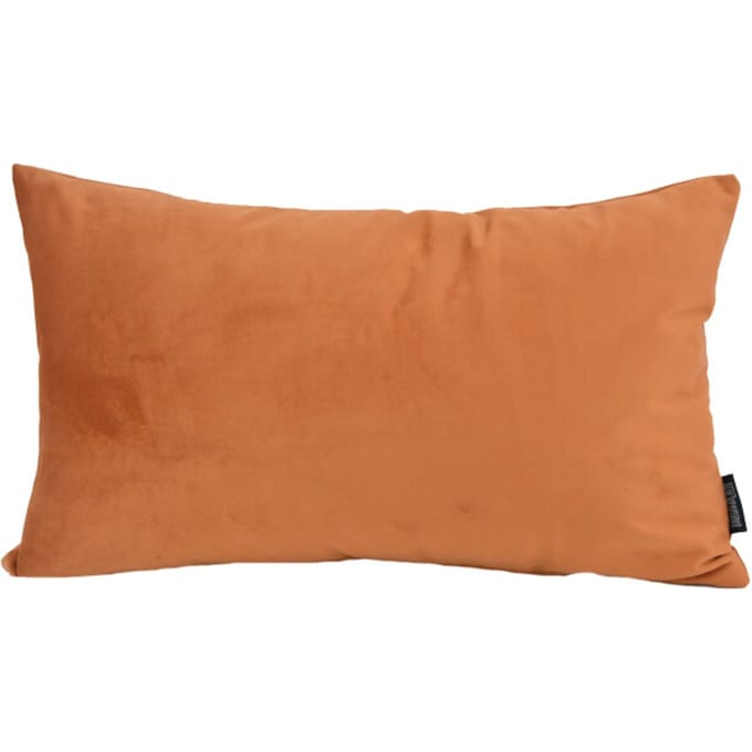 Gek op kussens! Sierkussen velvet terracotta | 30 x 50 cm | velvet/polyester