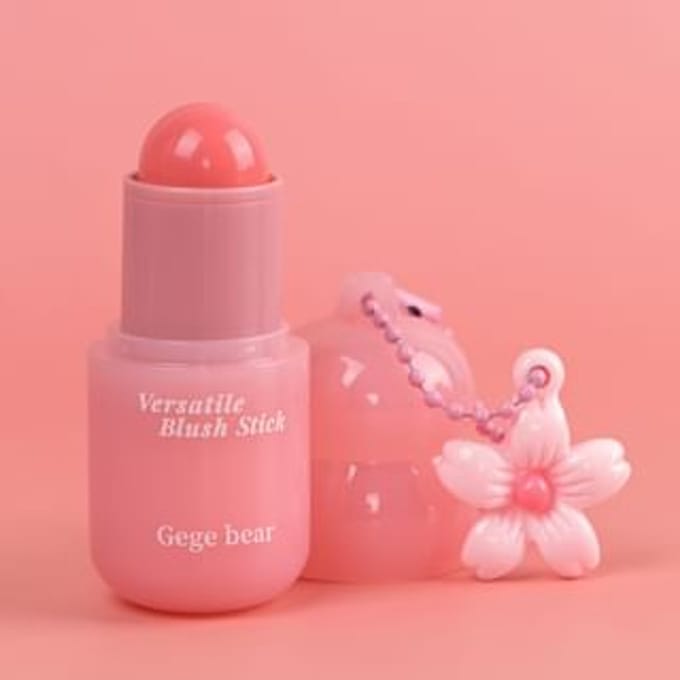 Gege Bear - BUY 3 GET 40% OFF - Versatile Blush Stick - 6 Colors #02 Red Grapefruit - 3.8g