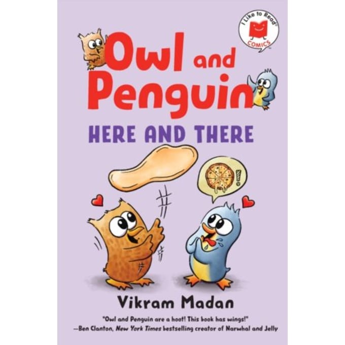 Owl And Penguin: Here And There - I Like To Read Comics - Madan, Vikram
