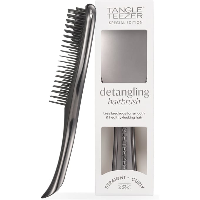 Tangle Teezer The Ultimate Detangler Chrome Midnight Silver