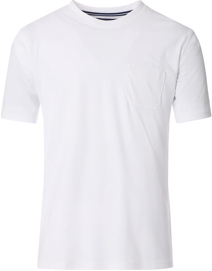 CASA MODA comfort fit heren T-shirt - wit