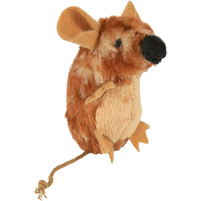 Knuffel voor kat en muis met chip Trixie