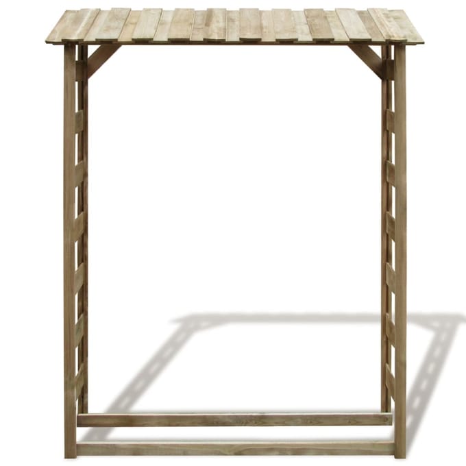 vidaXL - Haardhoutopslag - 150x44x176 - cm - geïmpregneerd - grenenhout
