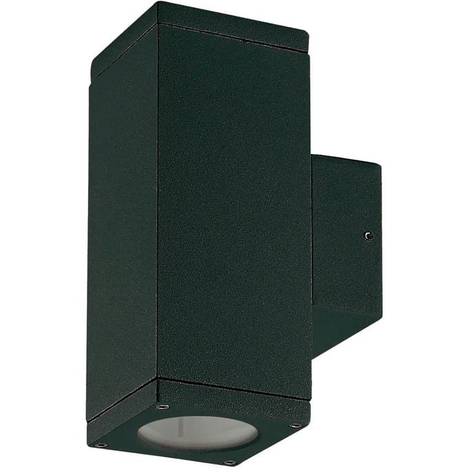 Wandlamp Dopo lighting Cub Square IP54 GU10 Up-down