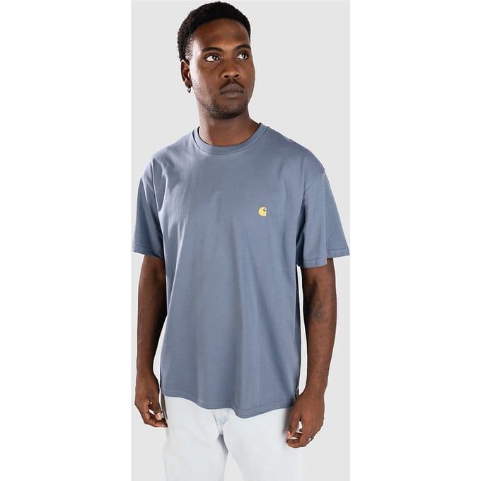 Carhartt WIP Chase T-Shirt blauw
