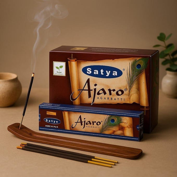 Satya Wierookstokjes - Ajaro - Grote doos van 12 x 15 gram