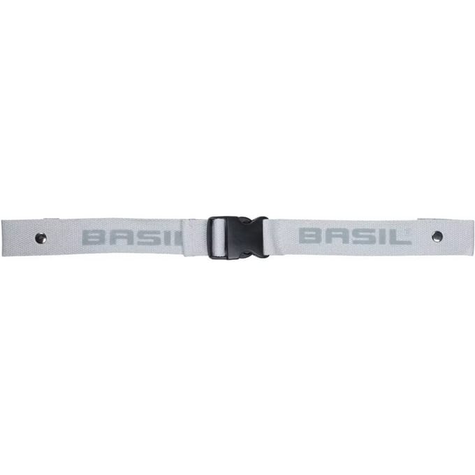 Basil Class Afneembare band met reflectie - Grijs
