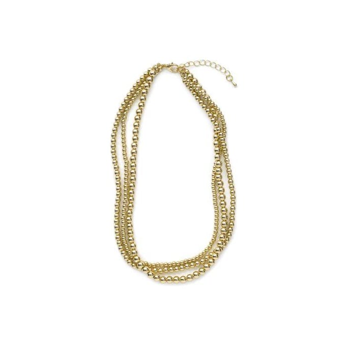 Ketting - LUXENTER - Bielzu - Afwerking 18 karaat geelgoud - Verguld metaal - Voor dames geel