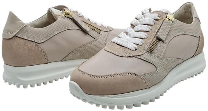 DL Sport 69760 Versione 4 Nabuk Beige | Dames sneaker