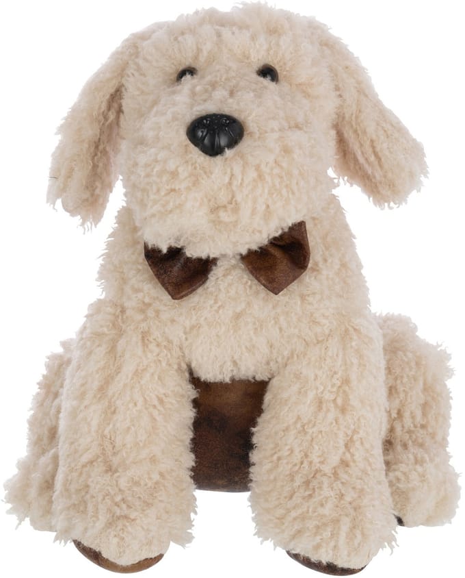 J-Line deurstopper Hond - polyresin - beige