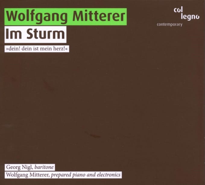 Georg Nigl - Im Sturm Dein! Dein Ist Mein Herz! (CD)