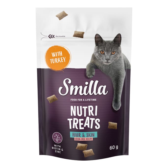 Smilla Nutri Snoepjes 60 g - Haarbal (2 x 60 g)