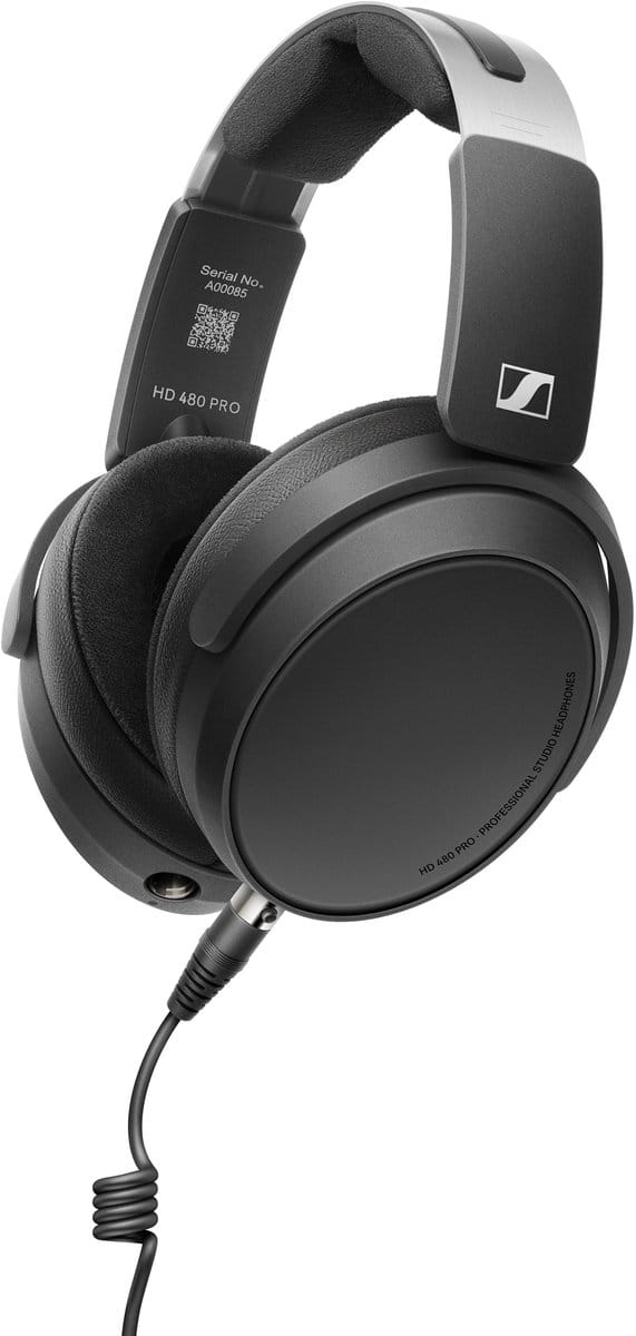 Sennheiser HD 480 Pro Plus - Studio Hoofdtelefoon - Zwart - Gesloten Constructie