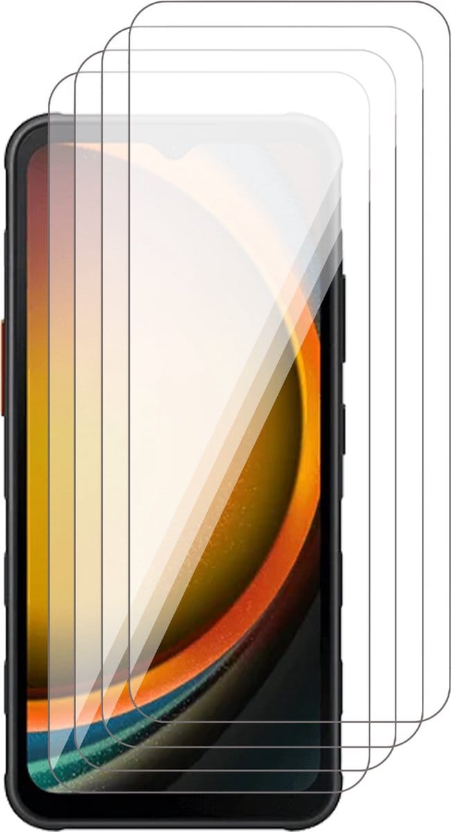 Screenprotector geschikt voor Samsung Galaxy Xcover 7 - 4x Glas Screen Protector