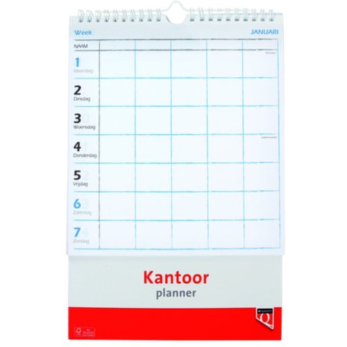 Kantoorplanner 2027 Quantore