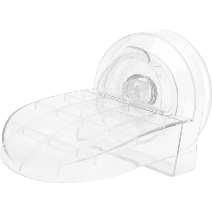 Douche Voetsteun voor Been Scheren met Zuignap Antislip Douche Voetpedaal voor Badkamer Wit wit