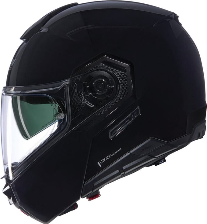 Nolan N90-3 06 Classico 301 Zwart Glossy Systeemhelm - Maat S - Helm