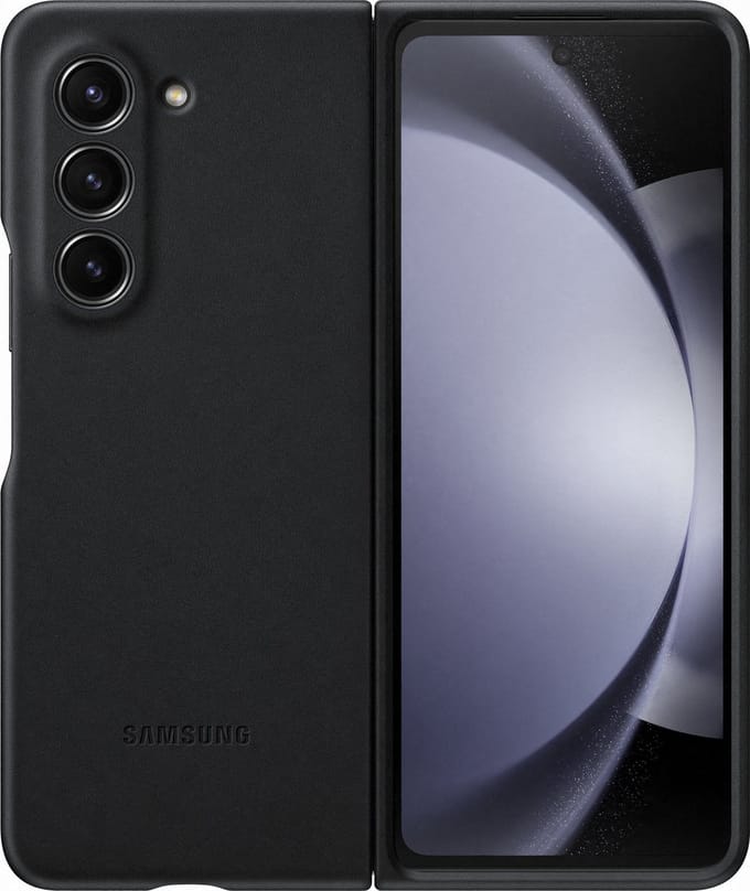 Samsung - Eco-Leather Case - Galaxy Z Fold5 - Graphite
