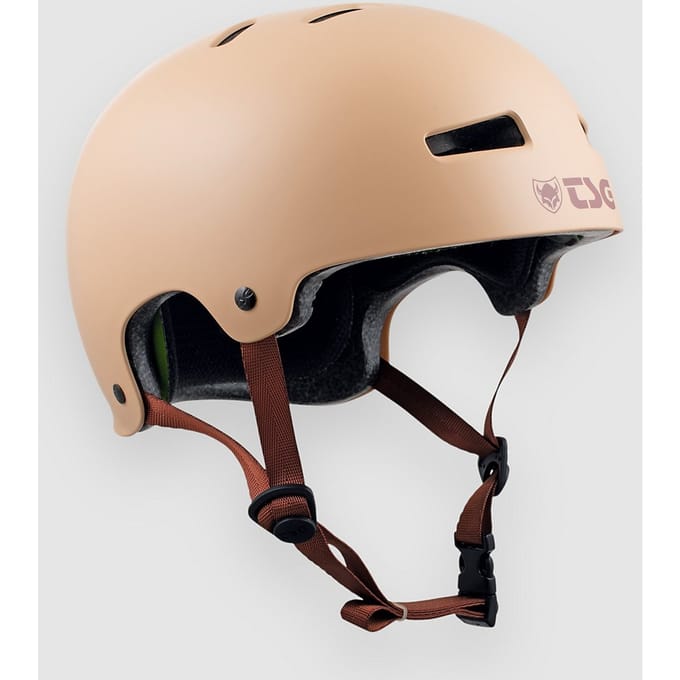 TSG Evolution Solid Color Helm bruin