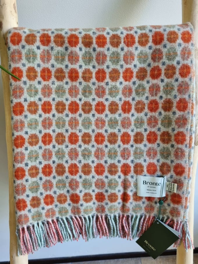 Wollen Plaid - MILAN Saffron (Merino) 140x185cm - Bronte x Plaids.shop