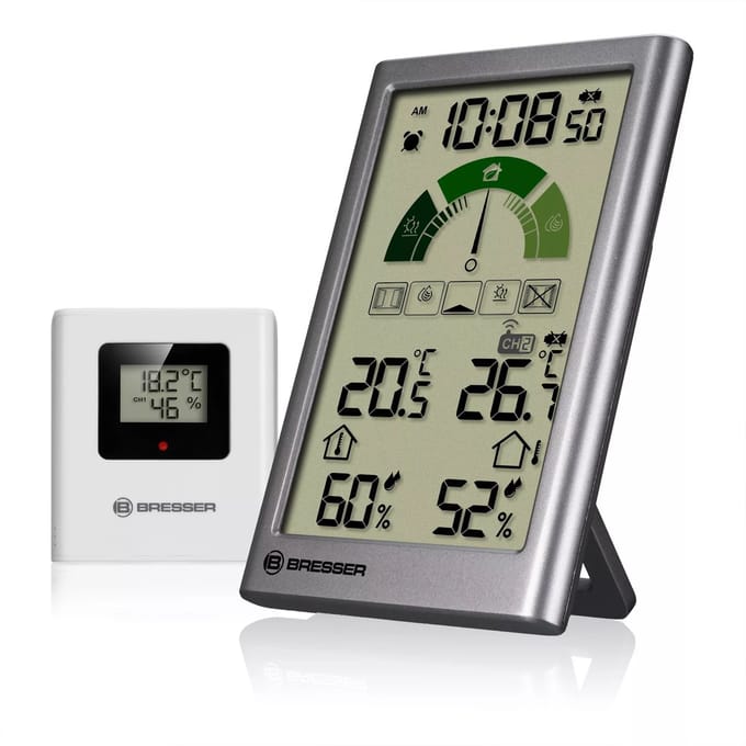 Bresser Weerstation - VentAir V - Thermo-Hygrometer - Ventilatieadvies