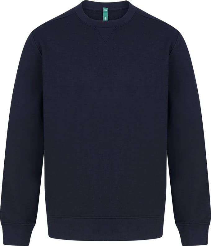 Henbury Ecologische unisex sweater H840 - Navy - S