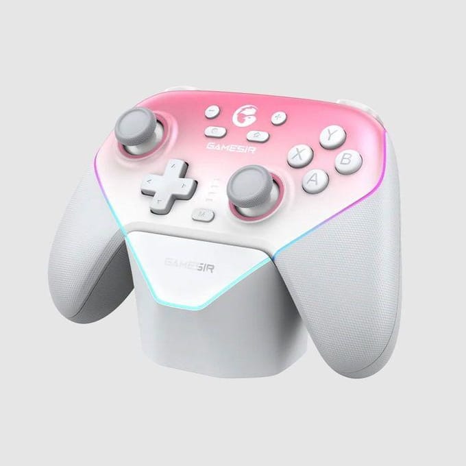 GameSir Super Nova Draadloze Controller - Anti-Drift Hall Effect Joysticks, 6-Axis Gyro, 1000Hz Lage Latency voor PC/Switch/Mobiel