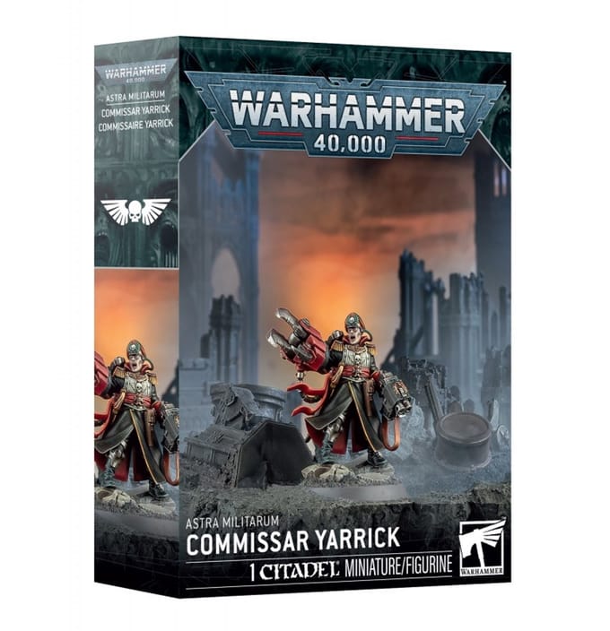 Beeldje Games Workshop Warhammer 40k - Astra Militarum Commissaire Yarrick