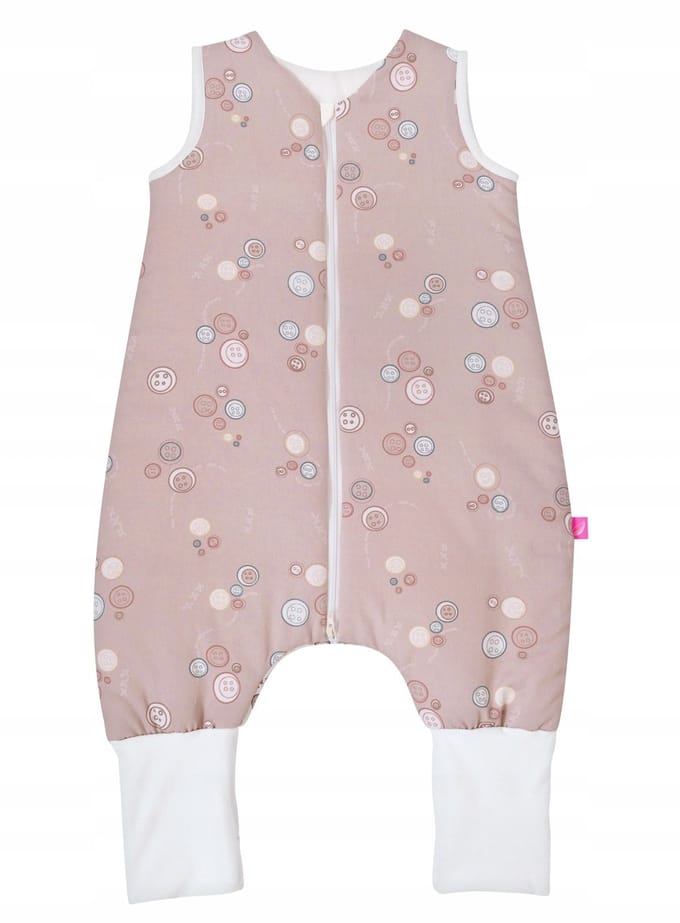 Baby Slaapzak Poten TOG 2 (1-1,5 jaar) Roze Knopen