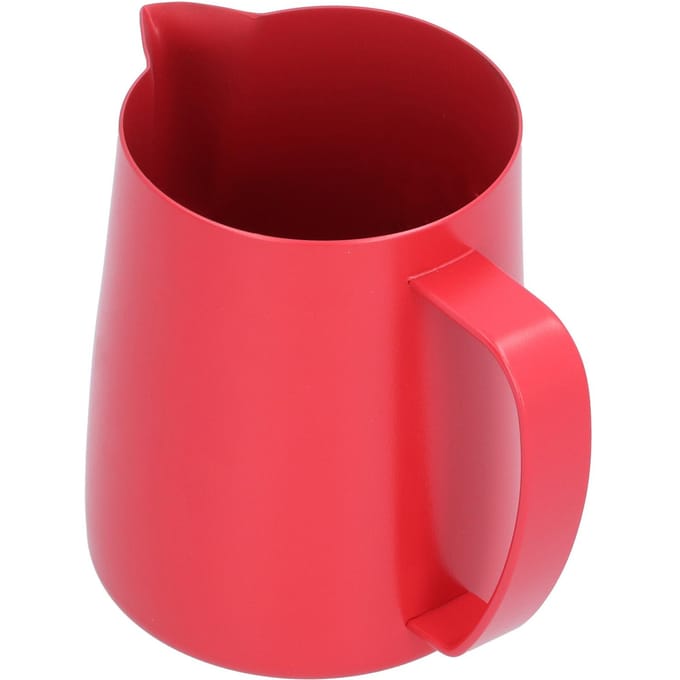 600ml Koffie Latte Art Schenkkan Melk Opschuimbeker Koffie Maak Accessoire Rood brown