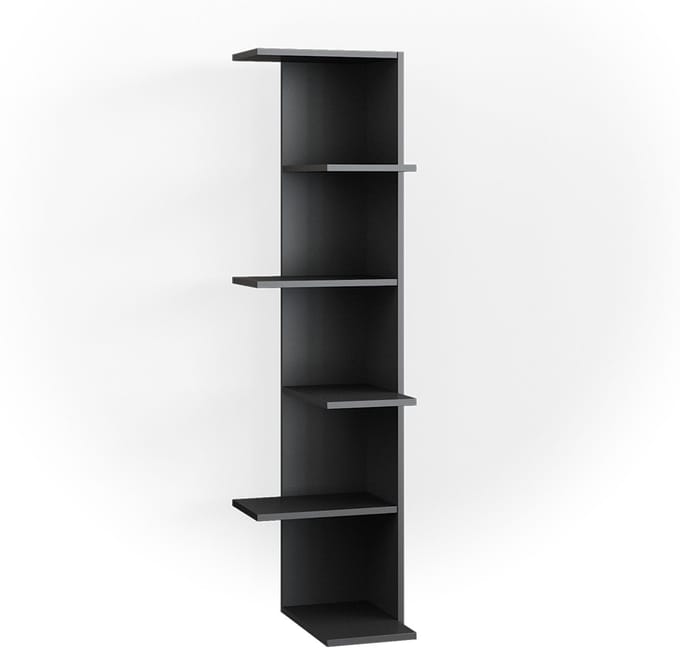 Vicco Tera Hoekrek – 37 x 140.1 cm Antraciet