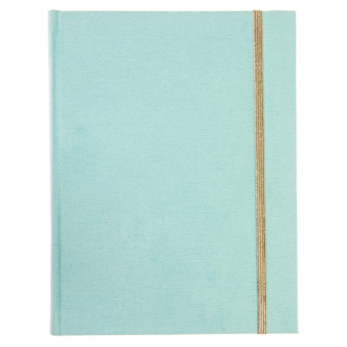 Hard Journal Blue Suede Notitieboek