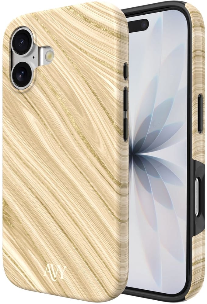 AVY Hard Shell Back Cover | geschikt voor Apple iPhone 17 | Aurum Gold | Compatibel met MagSafe & Qi2
