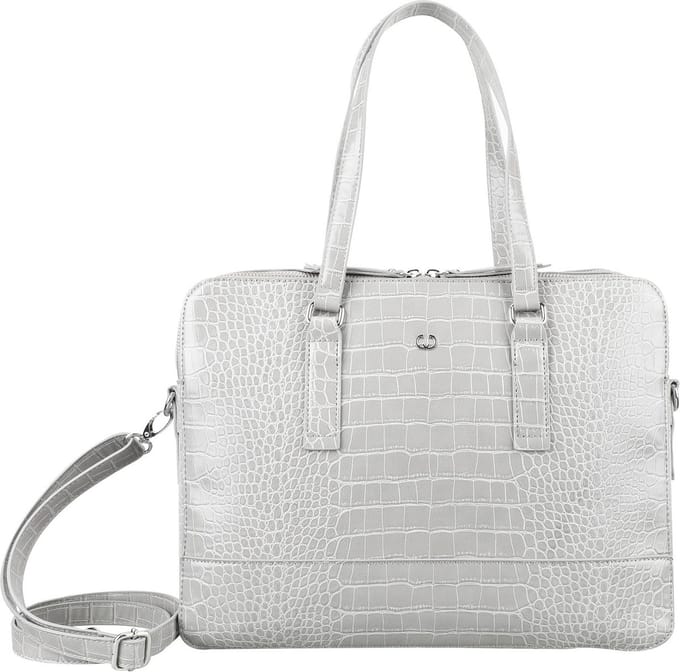 GERRY WEBER met laptopvak Feel Lucky Business Shopper Grey Lichtgrijs