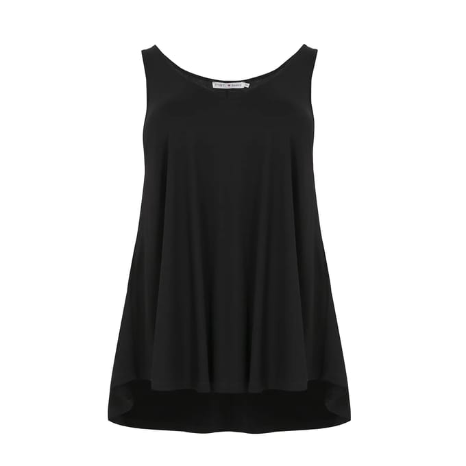 V-hals Viscose Top Dames Mat Fashion