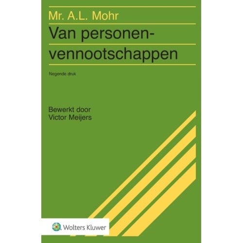 Van Personenvennootschappen - A.L. Mohr