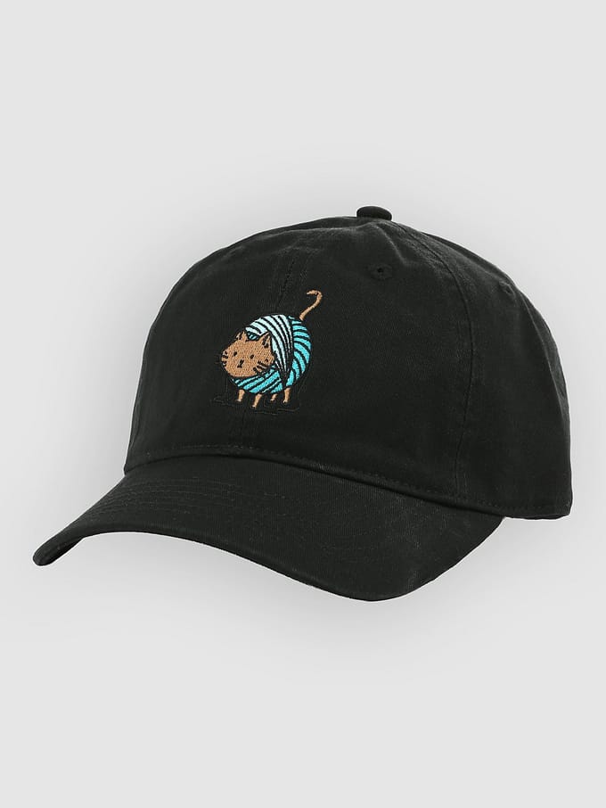 Blue Tomato Yarned Around Dad Kids Cap zwart
