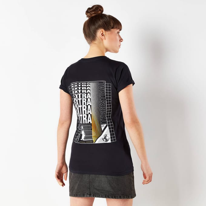 E.T. the Extra-Terrestrial Women's T-Shirt - Navy - XS