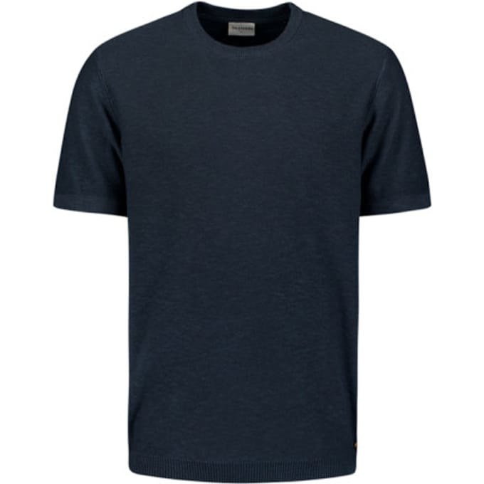 No Excess Pullover Short Sleeve Crewneck Solid Slub Knit Night Größe: XL | Pullover Outlet | Herren | Schwarz
