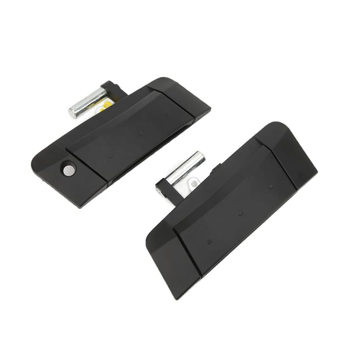 2 stuks Buitendeurhandgreep 80607‑CD00B Zwart Vervanging voor Nissan 350Z 2003‑2009 gray