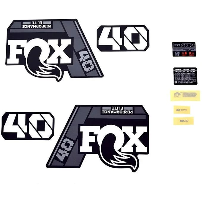 Stickers Fox Factory 2018, 40, P-Se