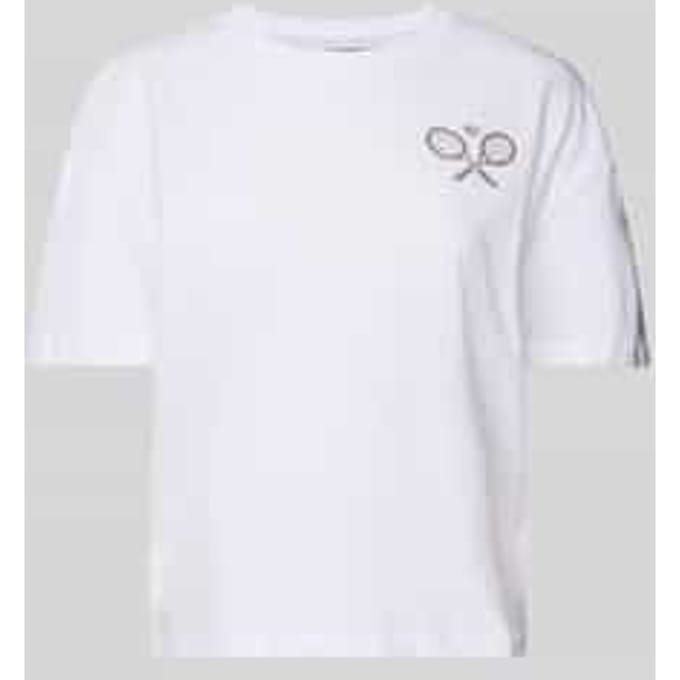 T-shirt met motiefprint