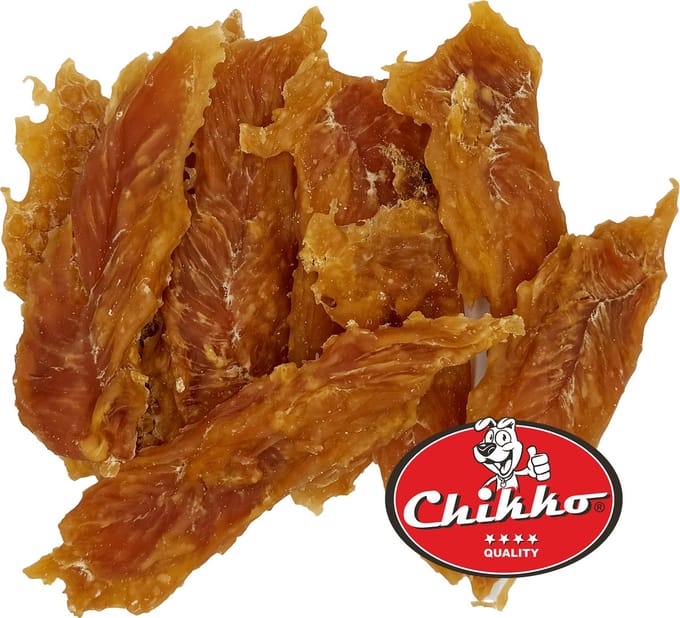 Chikko Quality - Gedroogde Kipfilet - Eiwitrijk & natuurlijk - 300 gr.