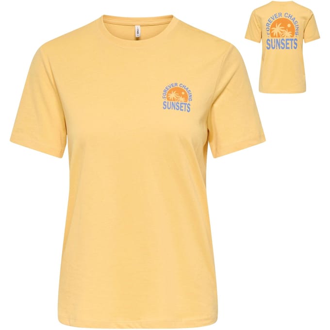 Only Onlfine ss reg tee cs jrs mango